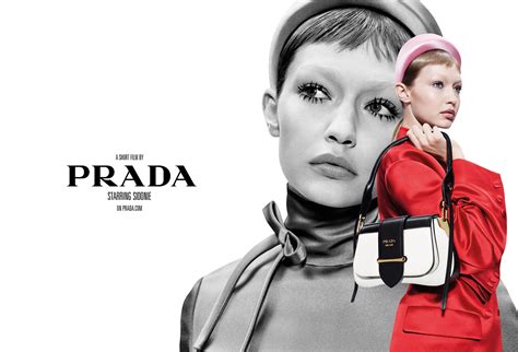 prada in advertising.